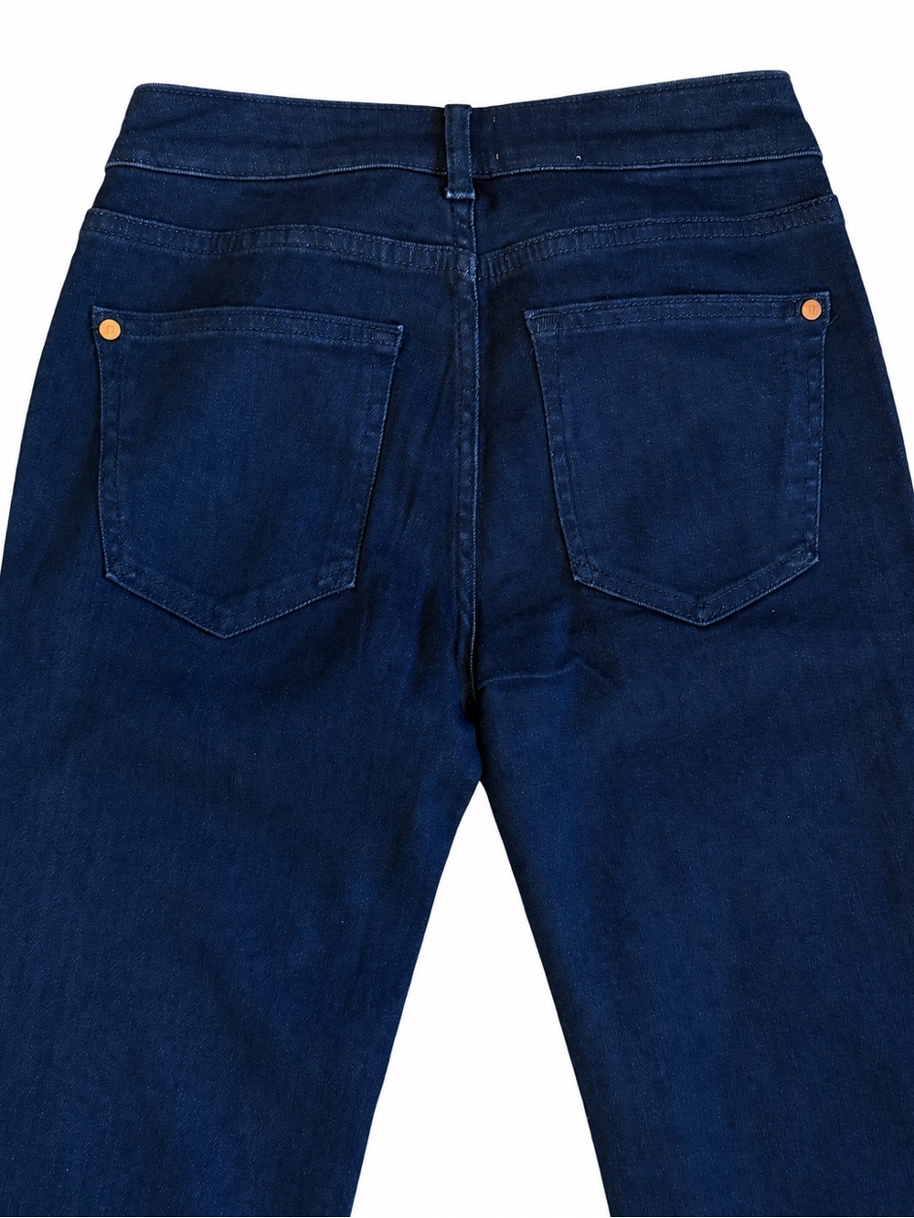 Anthropologie Icon Low Rise Flare Jeans 26 Pilcro Dark Wash Blue Cotton NWOT - Picture 8 of 13